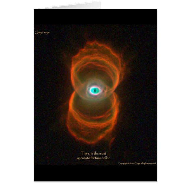 El tiempo, es la adivina más exacta (Frente)