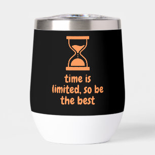 el tiempo es limitado, así que
