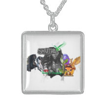 "El tiempo lo es todo" collar en plata esterlina