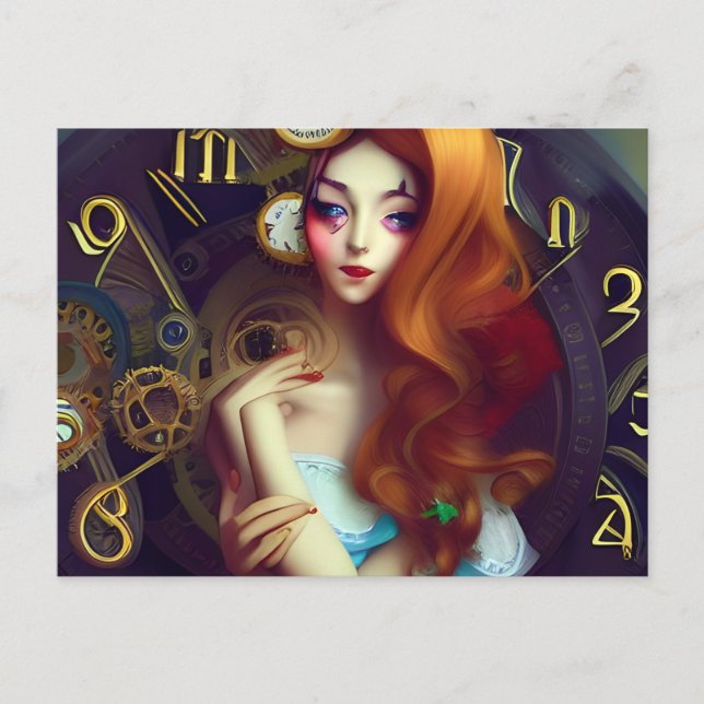 El tiempo mantiene la postal (Anverso)