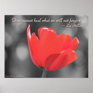 El tiempo no puede curar lo que... Póster