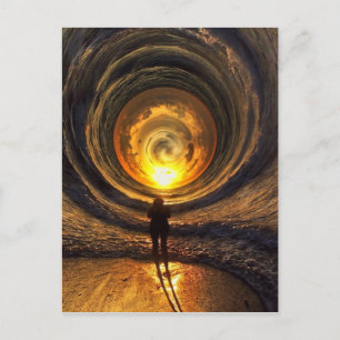 El Tiempo Se Mueve En Ondas   Postales