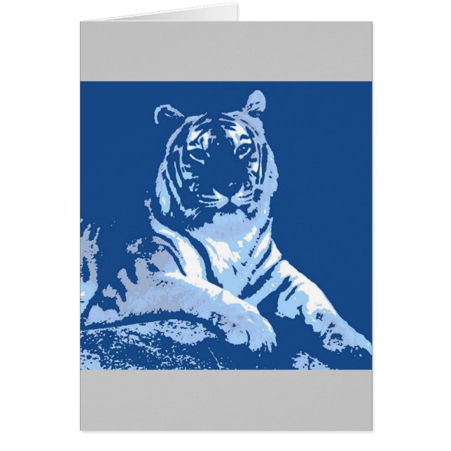El tigre azul (Frente)
