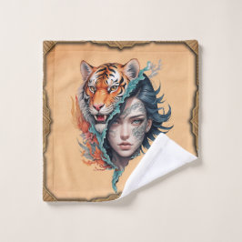 El tigre y la mujer, fuerza y gracia.