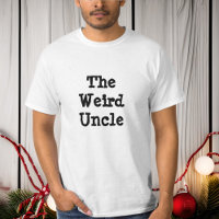 El tío raro, la camiseta de humor familiar