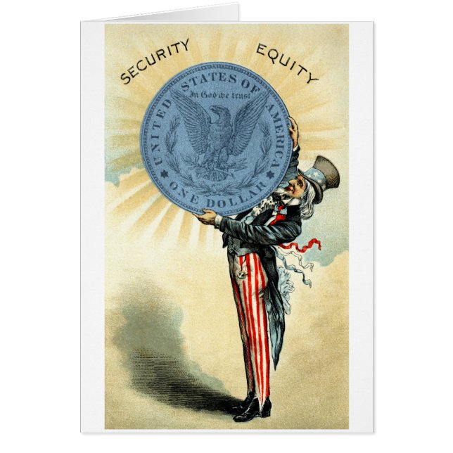 el tío Sam 19C tiene gusto de la plata (Frente)