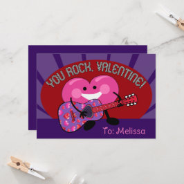 El tipo de guitarra del corazón personalizado de Y