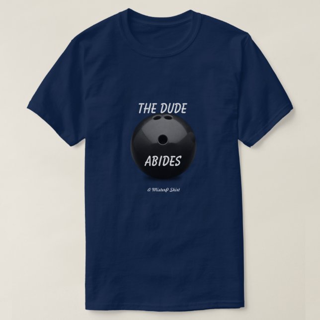 El tipo se adhiere - Una camiseta de MisterP (Diseño del anverso)