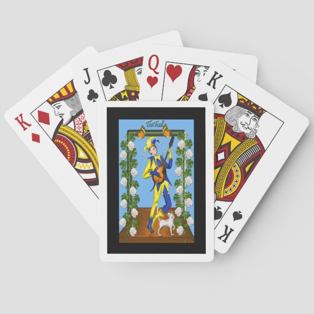 El tonto - Jugando cartas (Reverso)