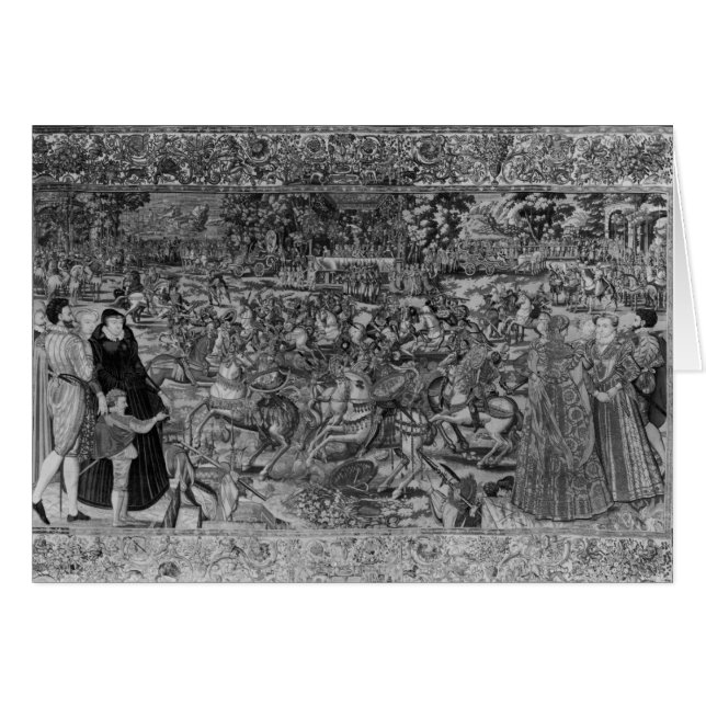 El torneo, taller de Bruselas (Anverso (Horizontal))