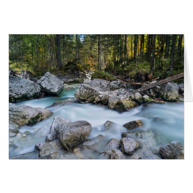 El torrente Ramsauer Ache (Anverso (Horizontal))