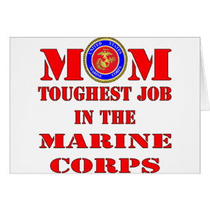 El trabajo más duro de la mamá marina del USMC e