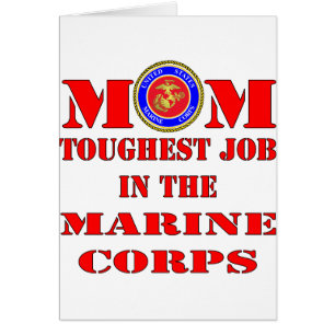 El trabajo más duro de la mamá marina del USMC e
