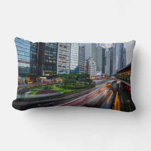 El tráfico en Hong Kong arroja una almohada