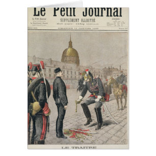 El traidor la degradación de Alfred Dreyfus