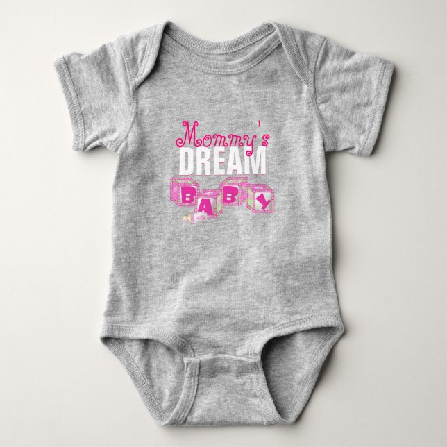 El traje de baño de bebé de Jersey de mamá (Anverso)