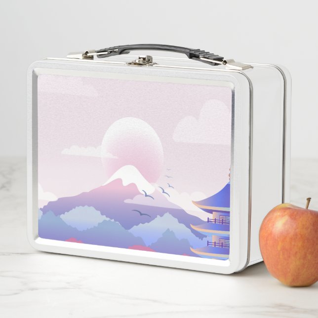 El Tranquilo Paisaje Del Templo Al Amanecer (In situ)