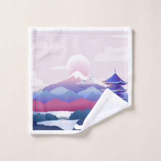 El Tranquilo Paisaje Del Templo Al Amanecer