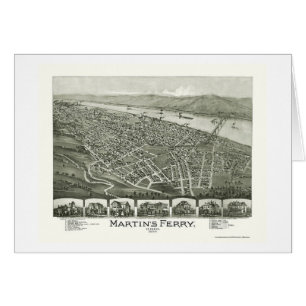 El transbordador de Martin, mapa panorámico del O