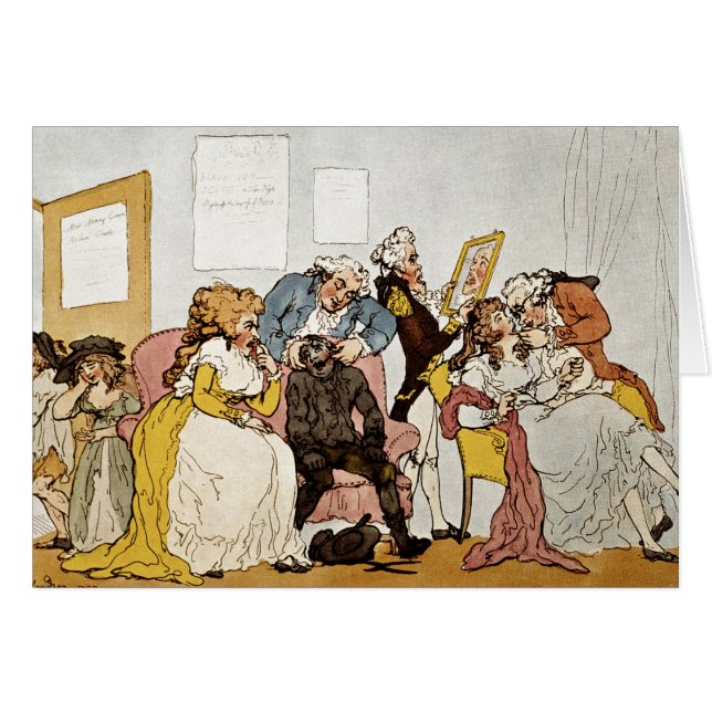 "El trasplante de dientes", dibujo animado (Anverso (Horizontal))