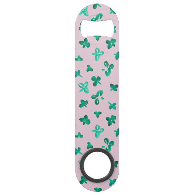 El trébol sale del abrebotellas de la velocidad (Anverso)