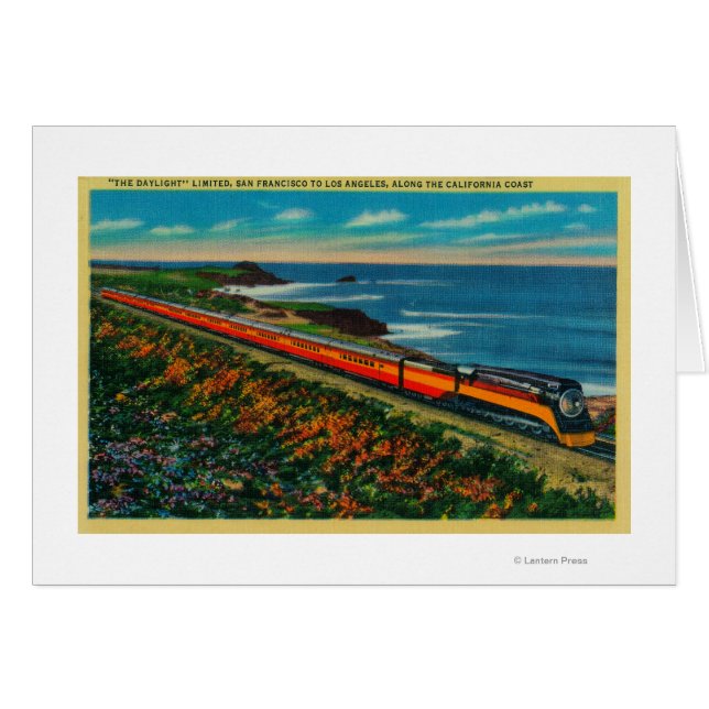 El tren Daylight Limited en California (Anverso (Horizontal))