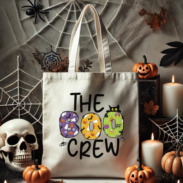 El Trick O Bolsa De Tratamiento De La Tripulación  (The Boo Crew Halloween Bag)