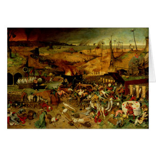 El triunfo de la muerte, c.1562 (aceite en el pane