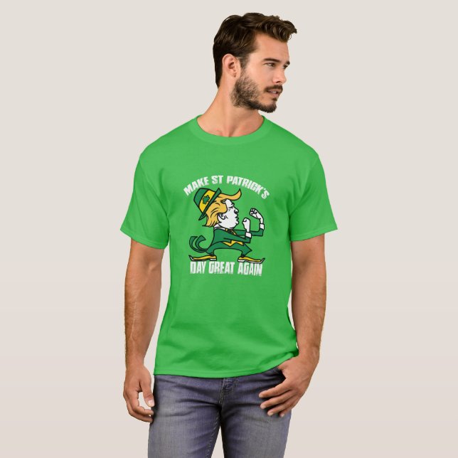 El triunfo hace camisa del día de St Patrick la (Anverso completo)