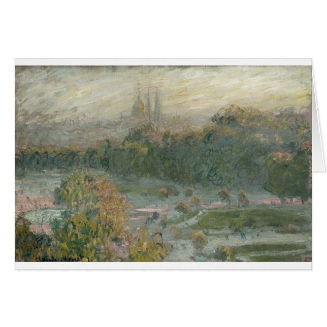 El Tuileries. Estudio (1876) (Anverso (Horizontal))