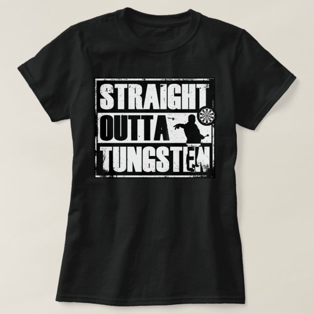 El tungsteno recto de Outta lanza la camisa (Diseño del anverso)