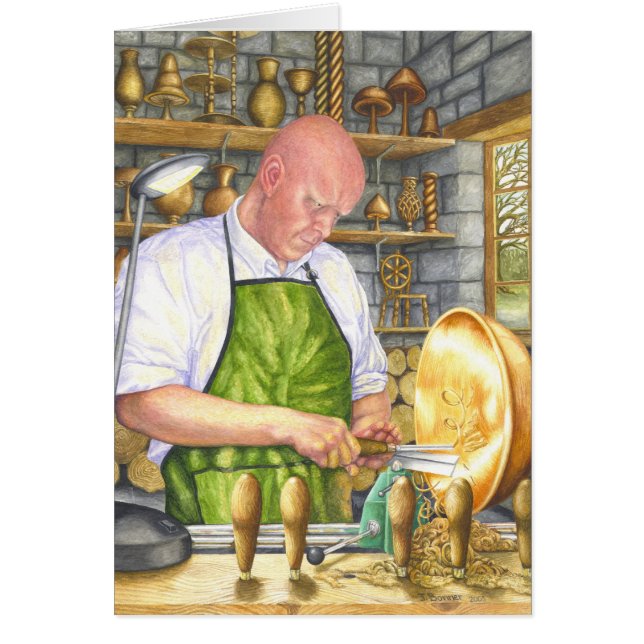 El Turner de madera (Frente)