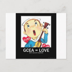 El Ukulele de la tarjeta del día de San Valentín