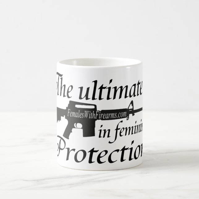 El último en taza femenina de la protección (Centro)
