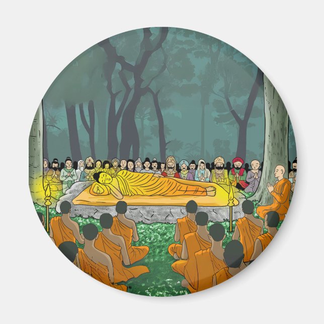 El último imán Nirvana de Buda (Frente)