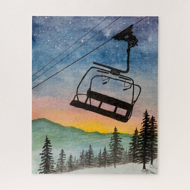 El último rompecabezas para los esquiadores (Vertical)