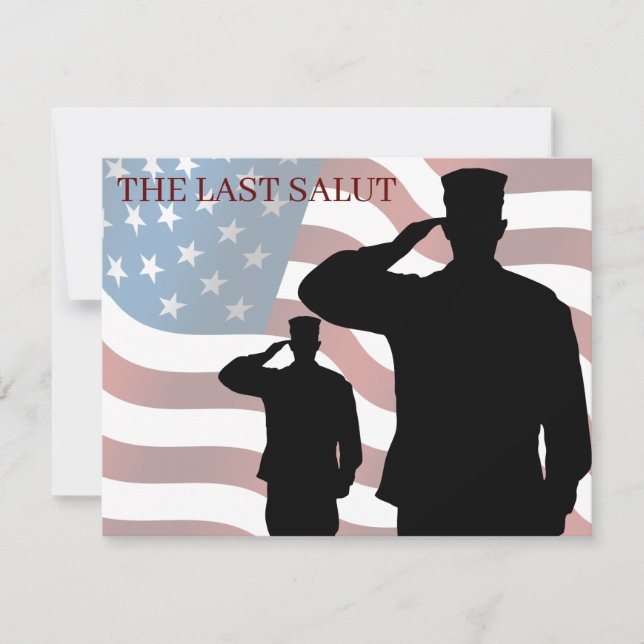 EL ÚLTIMO SALUDO (Anverso)