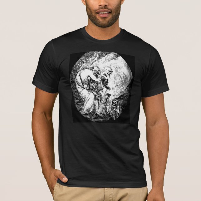 El und de Greis del der de Der Tod muere camiseta (Anverso)