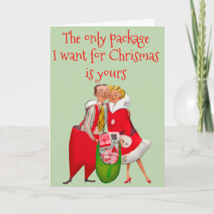El único paquete que quiero para Navidad eres tú