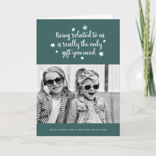 El único regalo que necesitas   Tarjeta de vacacio