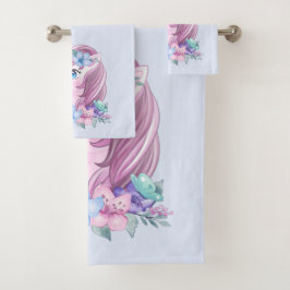 El unicornio de bebé, lindo y mágico, con ojos gra