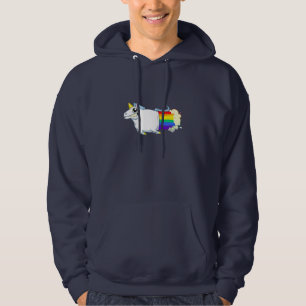 El unicornio Farts sudadera con capucha
