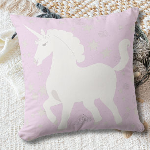 El Unicornio y Estrellas. Almohada de acento