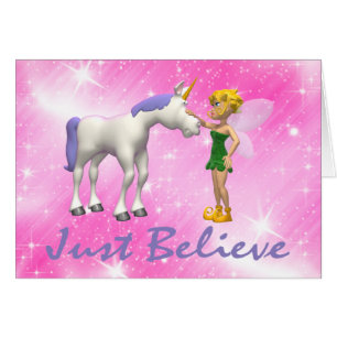 El unicornio y la hada apenas creen