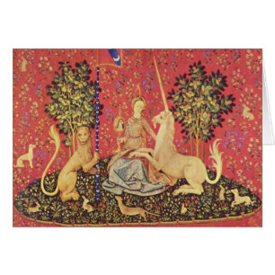 El unicornio y la imagen medieval virginal de la