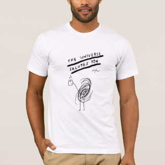 El universo le saluda - camiseta de Victore