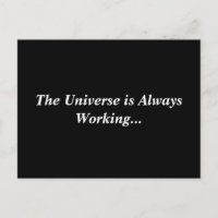 El Universo siempre funciona con la postal
