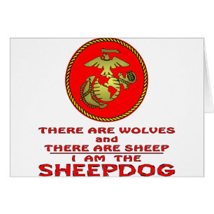 El USMC allí es lobos y hay ovejas