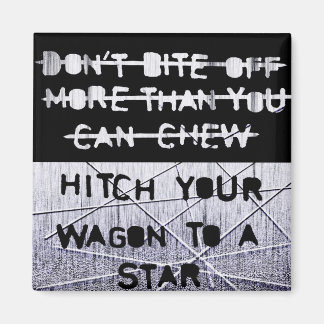 El vagón a un imán estrella