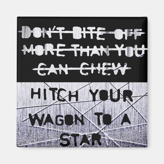 El vagón a un imán estrella (Frente)